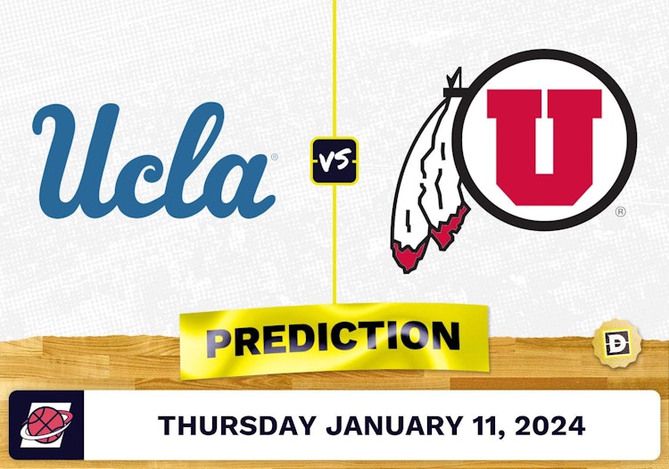 UCLA vs. Utah Prediction, Odds, College Basketball Picks  [1/11/2024]