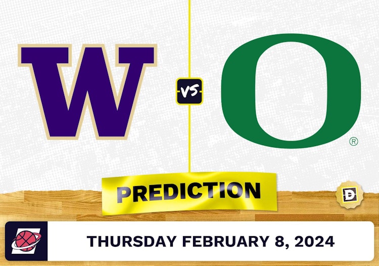 Washington vs. Oregon Prediction, Odds, College Basketball Picks [2/8/2024]