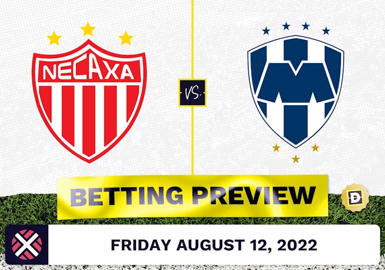 Necaxa vs. Monterrey Prediction and Odds - Aug 12, 2022