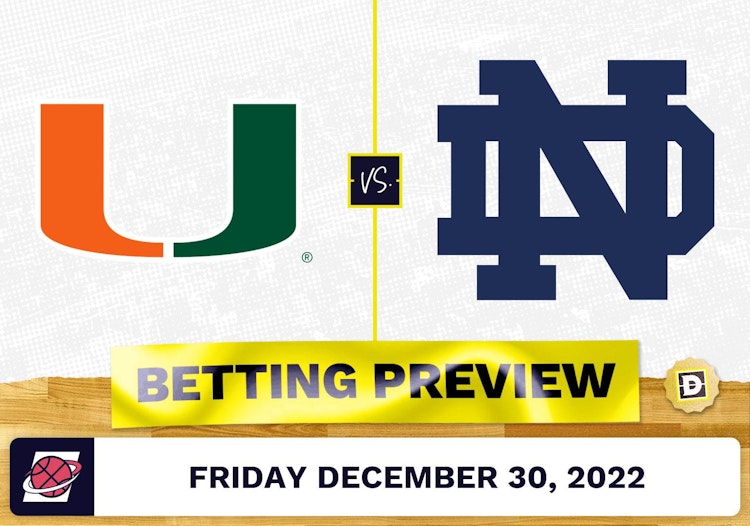 Miami (FL) vs. Notre Dame CBB Prediction and Odds - Dec 30, 2022