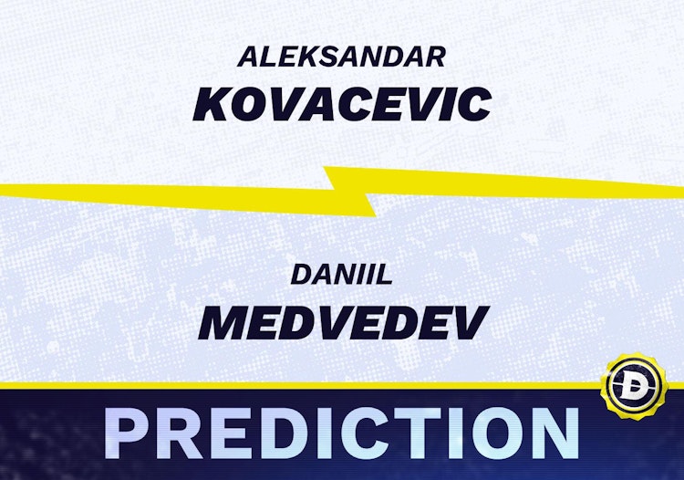 Aleksandar Kovacevic vs. Daniil Medvedev Prediction, Odds, Picks for Wimbledon 2024