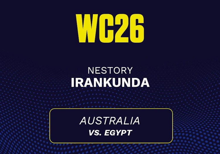 Nestory Irankunda projected stats for Friday, July 3, 2026.