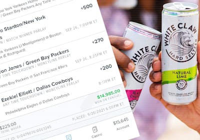 BIG $15K Gambling Win: How A Night on White Claws Turned Into a Huge Parlay Payout