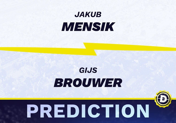 Jakub Mensik vs. Gijs Brouwer Prediction, Odds, Picks for ATP Libema Open 2024