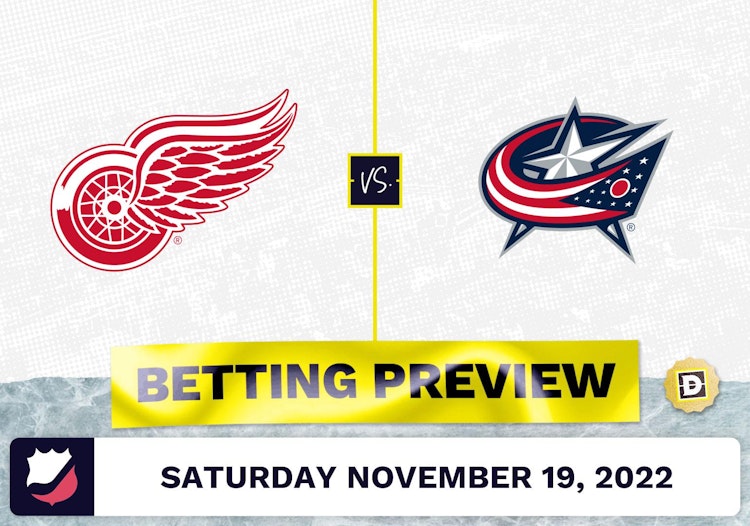 Red Wings vs. Blue Jackets Prediction and Odds - Nov 19, 2022