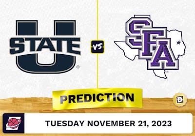 Utah State vs. Stephen F. Austin Basketball Prediction - November 21, 2023