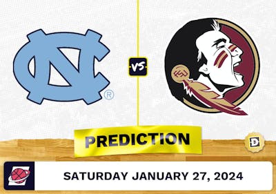 North Carolina vs. Florida State Prediction, Odds, College Basketball Picks [1/27/2024]