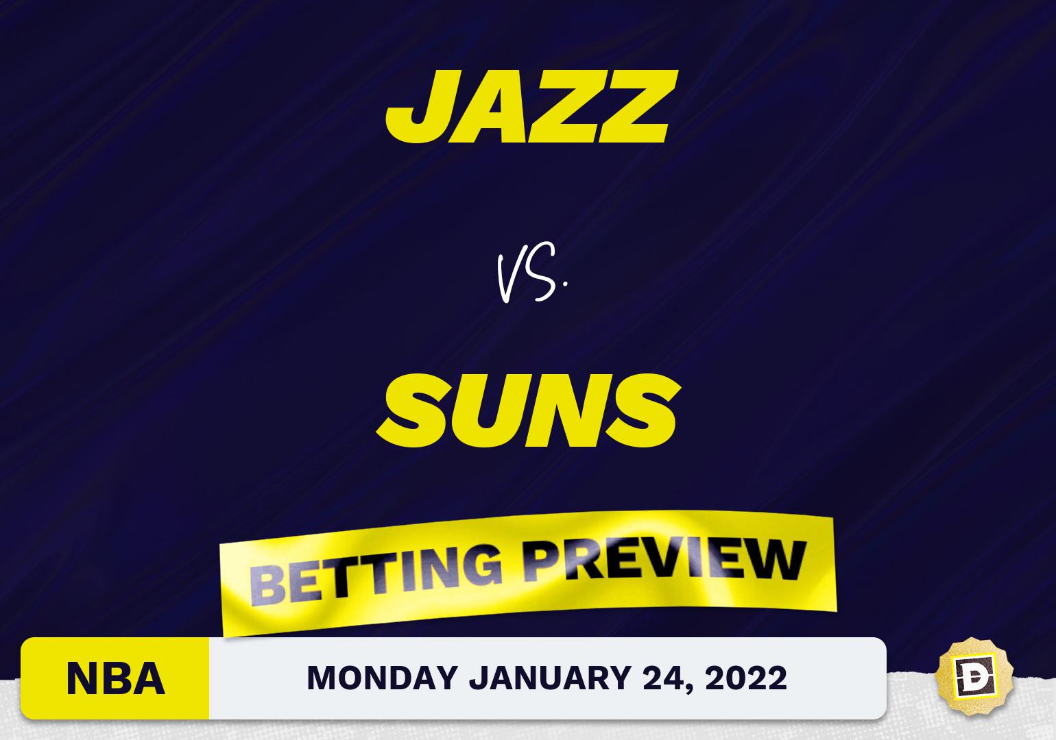 Jazz vs. Suns Predictions and Odds - Jan 24, 2022