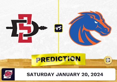 San Diego State vs. Boise State Prediction, Odds, College Basketball Picks [1/20/2024]