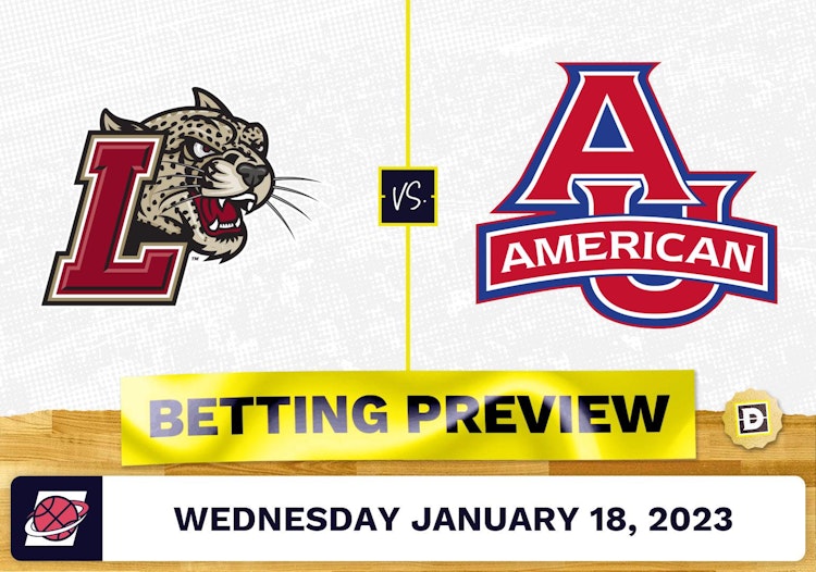 Lafayette vs. American University CBB Prediction and Odds - Jan 18, 2023