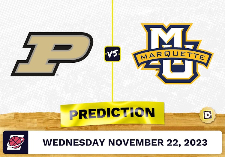 Purdue vs. Marquette Basketball Prediction - November 22, 2023