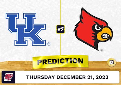 Kentucky vs. Louisville Prediction, Odds, College Basketball Picks  [12/21/2023]