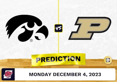 Iowa vs. Purdue Basketball Prediction - December 4, 2023