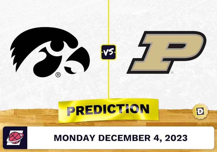 Iowa vs. Purdue Basketball Prediction - December 4, 2023