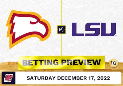 Winthrop vs. LSU CBB Prediction and Odds - Dec 17, 2022