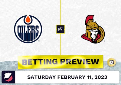 Oilers vs. Senators Prediction and Odds - Feb 11, 2023