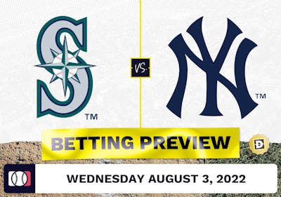 Mariners vs. Yankees Prediction and Odds - Aug 3, 2022
