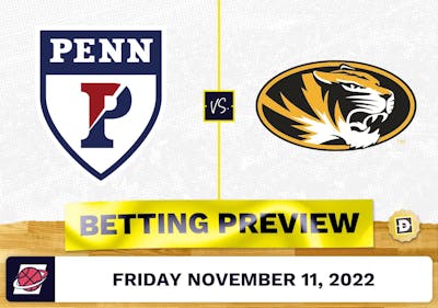 Pennsylvania vs. Missouri CBB Prediction and Odds - Nov 11, 2022