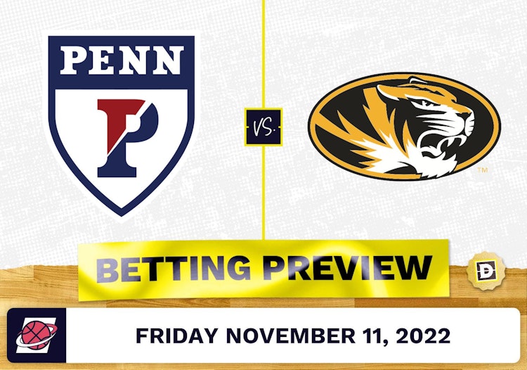Pennsylvania vs. Missouri CBB Prediction and Odds - Nov 11, 2022