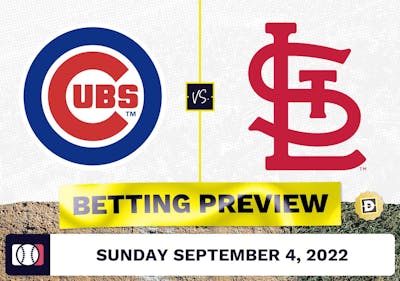 Cubs vs. Cardinals Prediction and Odds - Sep 4, 2022