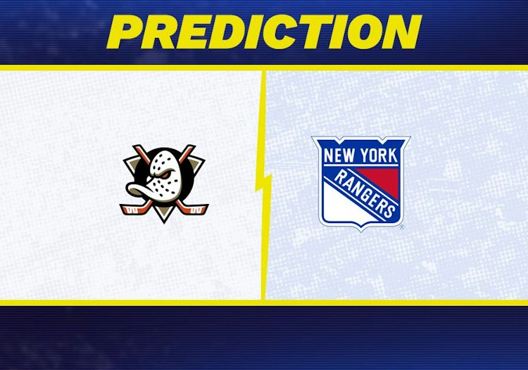 The Anaheim Ducks take on the NY Rangers in NHL action.