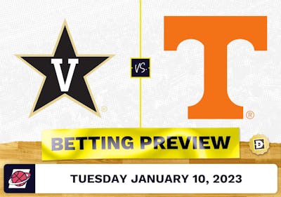 Vanderbilt vs. Tennessee CBB Prediction and Odds - Jan 10, 2023