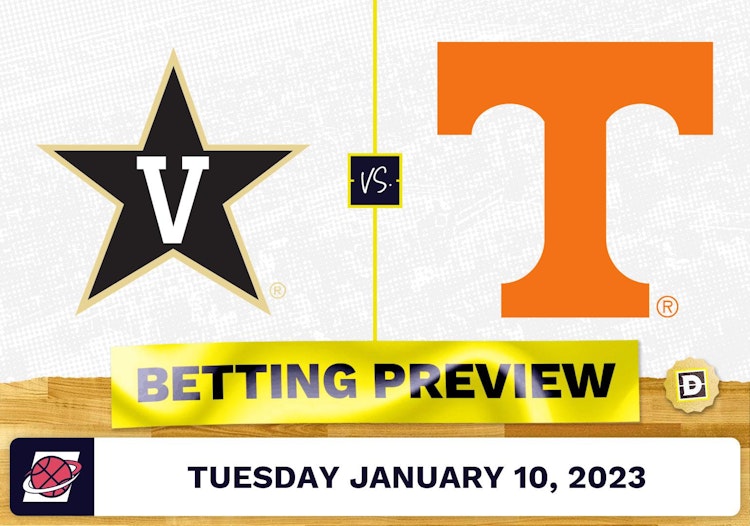 Vanderbilt vs. Tennessee CBB Prediction and Odds - Jan 10, 2023