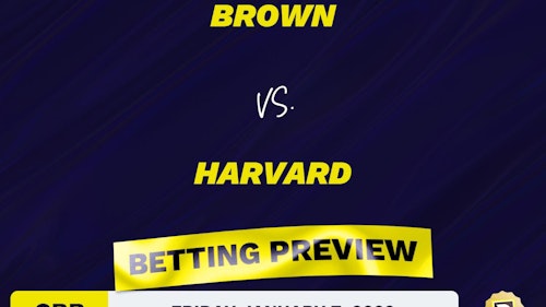 Brown vs. Harvard CBB Predictions and Odds - Jan 7, 2022