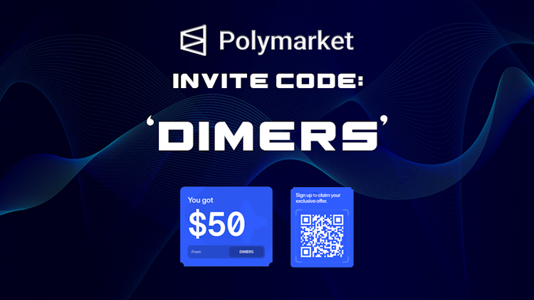 Polymarket Referral Code DIMERS Guarantees "Free $50" for Memorial Day 2026.