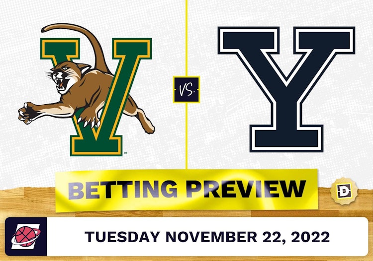 Vermont vs. Yale CBB Prediction and Odds - Nov 22, 2022