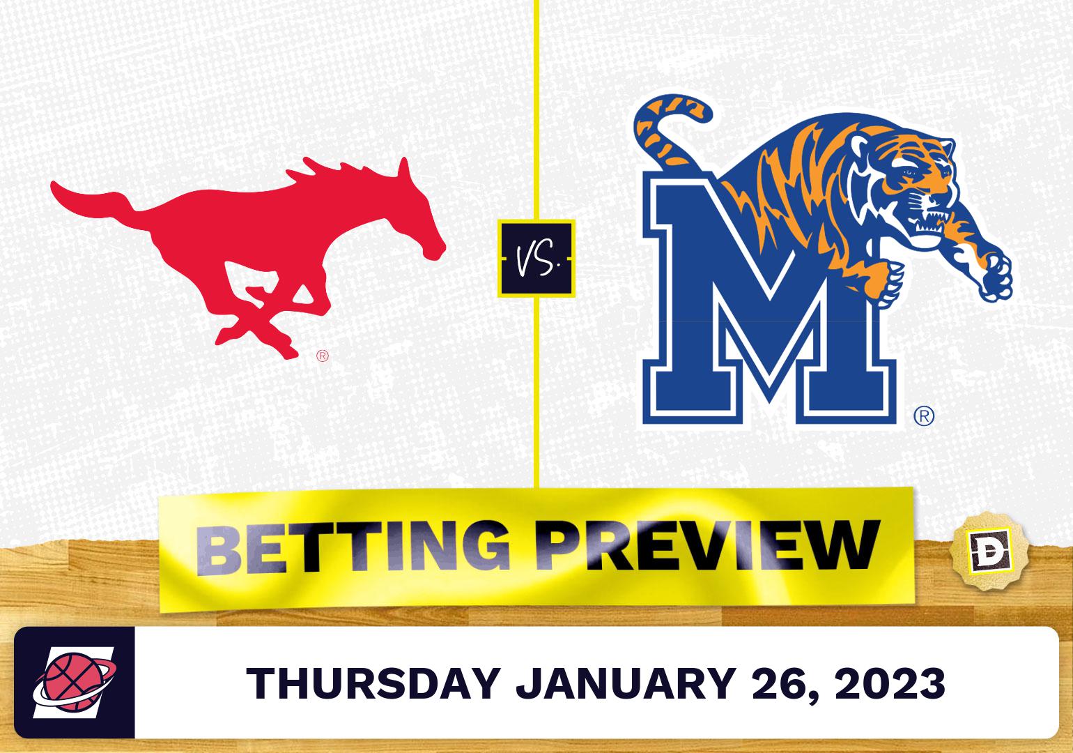 SMU Vs. Memphis CBB Prediction And Odds - Jan 26, 2023