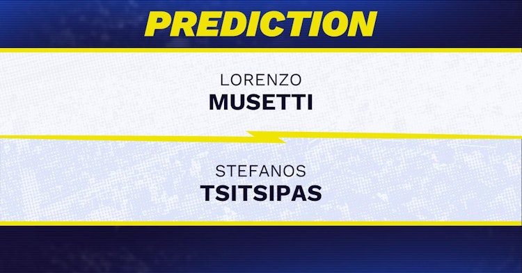 Lorenzo Musetti vs Stefanos Tsitsipas Tennis Prediction.