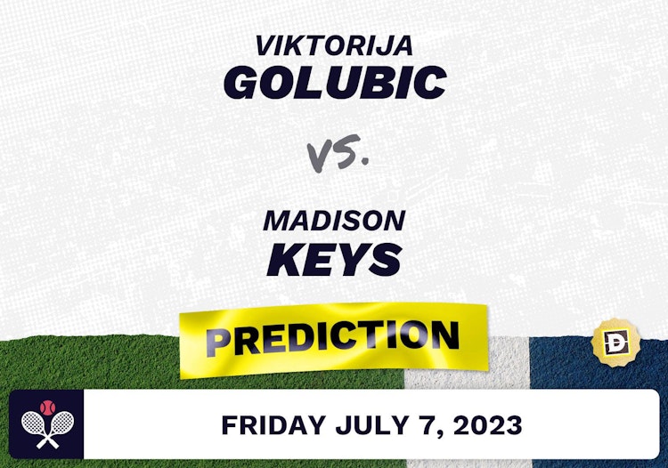 Viktorija Golubic vs. Madison Keys Prediction - Wimbledon 2023