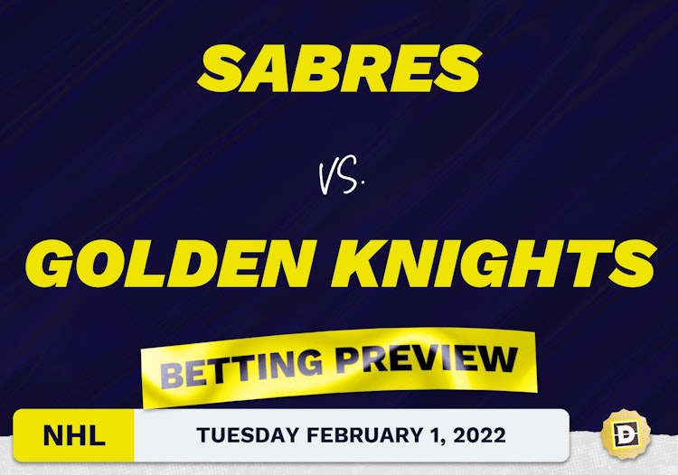 Sabres vs. Golden Knights Predictions and Odds - Feb 1, 2022