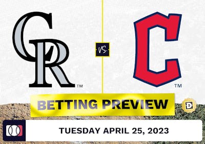 Rockies vs. Guardians Prediction and Odds - Apr 25, 2023