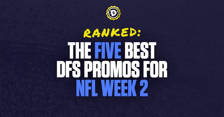 Dimers ranks the Top 5 DFS promos for the NFL.