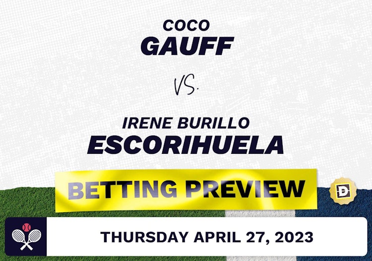 Coco Gauff vs. Irene Burillo Escorihuela Predictions - Apr 27, 2023