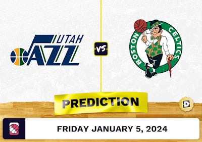 Utah Jazz vs. Boston Celtics Prediction, Odds, NBA Picks  [1/5/2024]