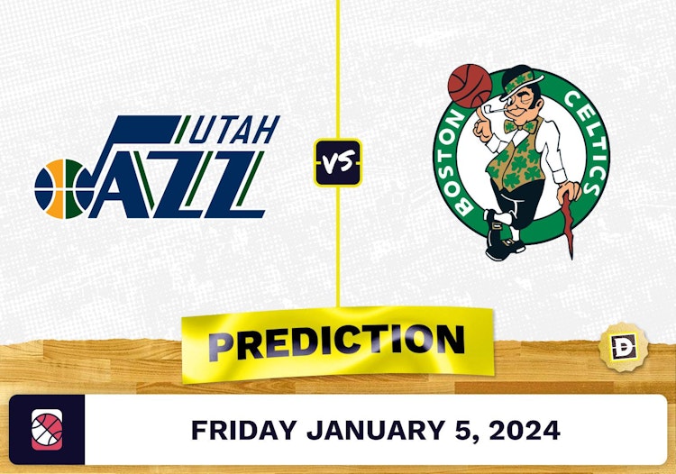 Utah Jazz vs. Boston Celtics Prediction, Odds, NBA Picks  [1/5/2024]