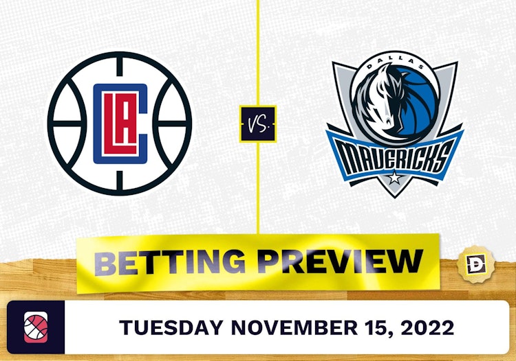 Clippers vs. Mavericks Prediction and Odds - Nov 15, 2022