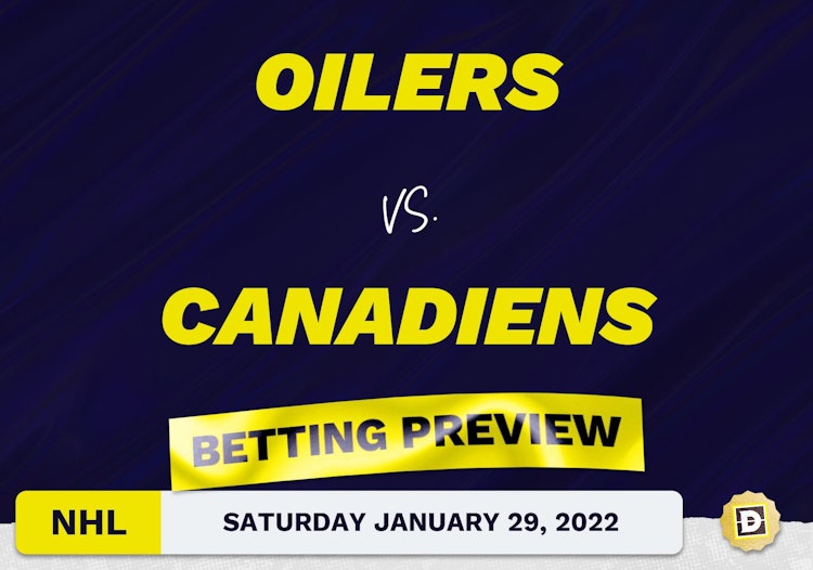 Oilers vs. Canadiens Predictions and Odds - Jan 29, 2022