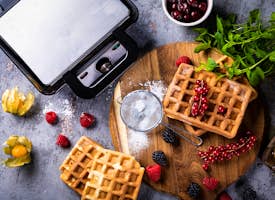 Belgian Waffles: Online Baking Class with Local Foodie's thumbnail image