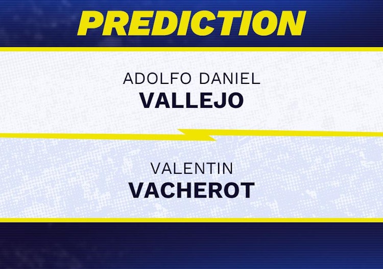 Adolfo Vallejo vs Valentin Vacherot Tennis Prediction.