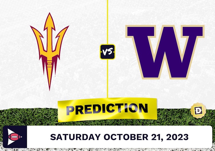 Arizona State vs. Washington CFB Prediction and Odds - October 21, 2023