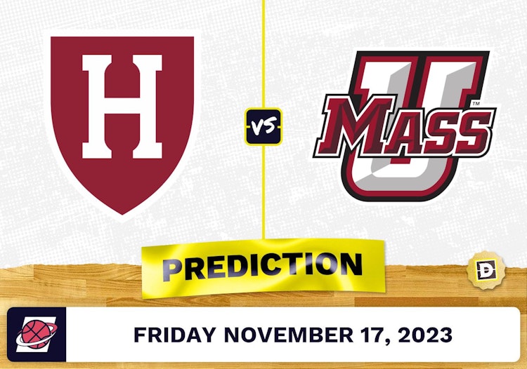 Harvard vs. Massachusetts Basketball Prediction - November 17, 2023