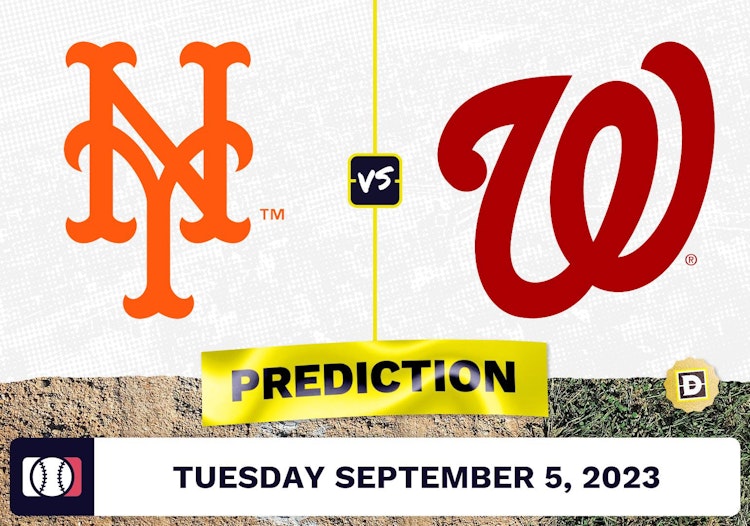 Mets vs. Nationals Prediction for MLB Tuesday [9/5/2023]