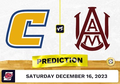 Chattanooga vs. Alabama A&M Prediction, Odds, Picks for College Basketball Saturday [12/16/2023]