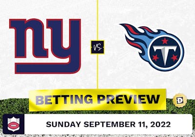 Giants vs. Titans Week 1 Prediction and Odds - Sep 11, 2022