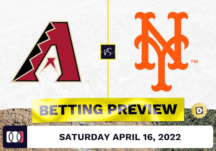 D-Backs vs. Mets Prediction and Odds - Apr 16, 2022