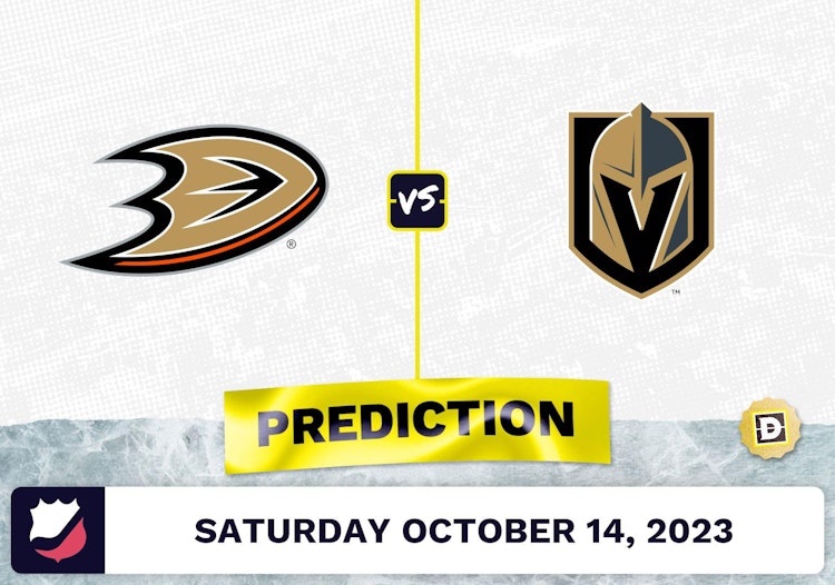 Ducks vs. Golden Knights Prediction and Odds - October 14, 2023